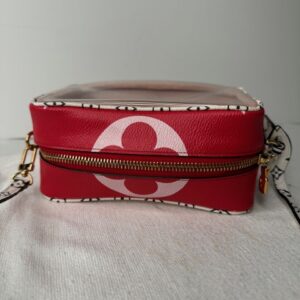 Louis Vuitton Monogram Giant Beach Pouch Pink And Red